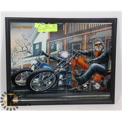 11" X 14" EASY RIDER HARLEY DAVID MANN POSTER