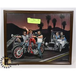 11" X 14" EASY RIDER HARLEY DAVID MANN POSTER