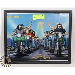 11" X 14" EASY RIDER HARLEY DAVID MANN POSTER