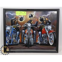 11" X 14" EASY RIDER HARLEY DAVID MANN POSTER
