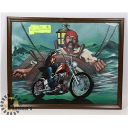 11" X 14" EASY RIDER HARLEY DAVID MANN POSTER