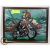 Image 1 : 11" X 14" EASY RIDER HARLEY DAVID MANN POSTER