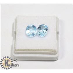 #56-SKY BLUE TOPAZ GEMSTONE OVAL  5.00CT
