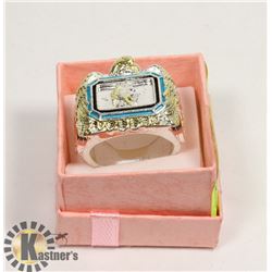 ANCIENT STYLE EAGLE TWO TONES  MEN BIKER SZ 10