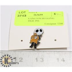 JACK SKELLINGTON HUGGING OOGIE BOOGIE PIN