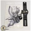 Image 1 : NEW SKULL BIKER BRACELET SOLD WITH LARGE SPIDER