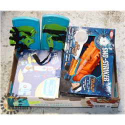 SNO STRIKER LAUNCHER,SNO STOMPERS,THE ROCKET PUZZLE