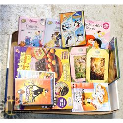 CAKEPOP BAKING SET,10 WALT DISNEY BOOKS ,2DVDS