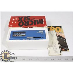 KORG MICRO SIX GUITAR TUNER