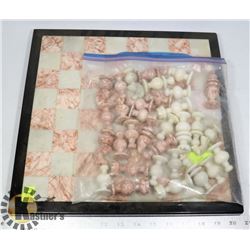 STONE CHESS SET