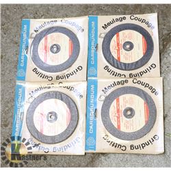 LOT OF 4 METAL/ GRINDING DISCS