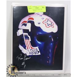 TEAM USA GOALIE RON LOW SIGNED PHOTO