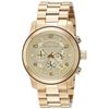 Image 4 : NEW MICHAEL KORS TRIPLE CHRONO GOLD WATCH MSRP$389