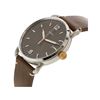 Image 2 : NEW FOSSIL GREY DIAL/ BROWN STRAP 42MM MSRP $199