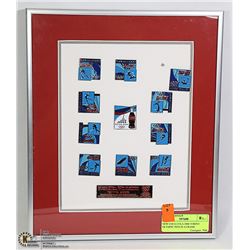 NEW COCA-COLA 2006 TORINO OLYMPIC PINS IN A FRAME