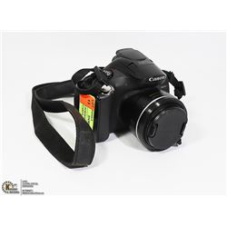 CANNON POWERSHOT SX30 CAMERA WITH SD CARD &