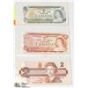 Image 1 : SHEET OF COLLECTIBLE CANADIAN BILLS: