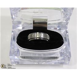 STAINLESS SUPERMAN SPINNER RING SIZE 12