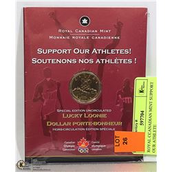 ROYAL CANADIAN MINT SUPPORT OUR ATHLETE