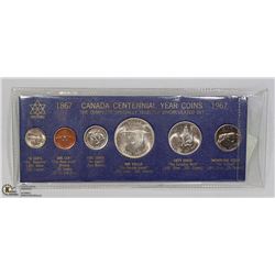 CANADA 1867-1967 SILVER CENTENNIAL SET - MINT