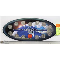 COMPLETE RCM 2000 MILLENNIUM QUARTER COLLECTION IN