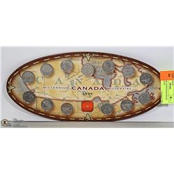 COMPLETE RCM 1999 MILLENNIUM QUARTER COLLECTION IN