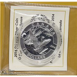 ROYAL CANADIAN MINT - 2014 - $10 FINE SILVER COIN