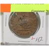 Image 1 : CANADIAN 1852 1/2CENT UPPER CANADA