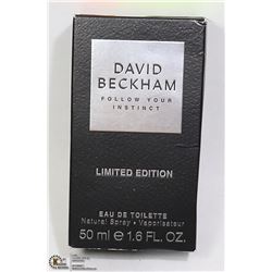 DAVID BECKHAM FOLLOW YOUR INSTINCT LTD EDITION