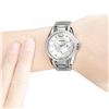 Image 5 : NEW FOSSIL 38MM TRIPLE DIAL SILVER-TONE MSRP $220