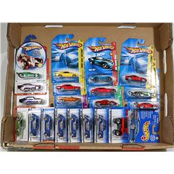 BOX OF 20 HOTWHEELS COLLECTIBLE CARS