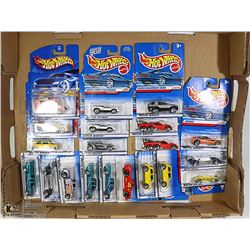 BOX OF 20 HOTWHEELS COLLECTIBLE CARS