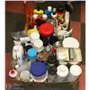 Image 1 : 2 FLATS OF SHOP SUPPLIES FLUIDS CLEANERS