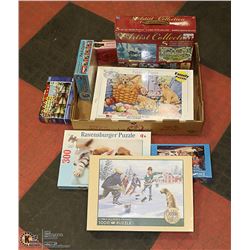 8 UNOPENED PUZZLES