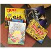 Image 1 : LOT OF 4 BOARD GAMES  - SEAL REMOVED (NEVER USED)