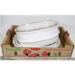 5 PIECE CORNINGWARE SET