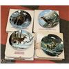 Image 1 : 4 SET NA WILDLIFE COLLECTOR PLATES