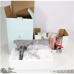 ASSORTED HOME ESTATE ITEMS INCLUDES SILVER PLATED