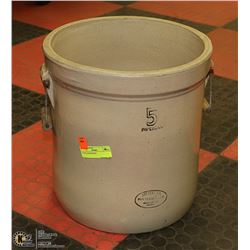 5 GALLON MEDALTA POT