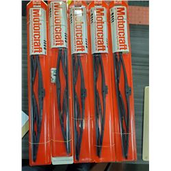 LOT OF 10 NEW MOTORCRAFT AEROFOIL 20" WIPER BLADES
