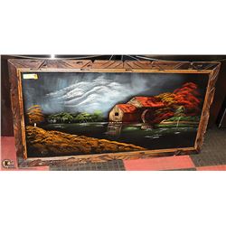 VINTAGE VELVET PICTURE