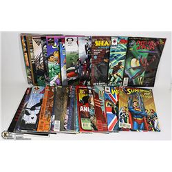 FLAT OF #1 COMICS.  ALL NUMBER ONES.