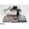Image 1 : ORIGINAL NINTENDO NES W/ 3 GAMES, CONTROLLER, ETC