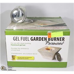 NEW HANDMADE GEL FUEL GARDEN BURNER