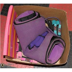 LARGE BOX WITH HOME WORKOUT YOGA