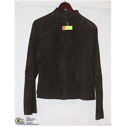 BUM EQUIPMENT BROWN SUEDE LEATHER