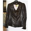 Image 1 : DANIER BROWN LEATHER LINED JACKET