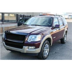 2008 FORD EXPLORER EDDIE BAUER 7 PASSANGER