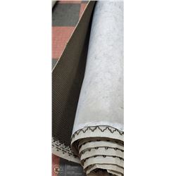 COMMERCIAL BROWN CARPET  30' X 12'