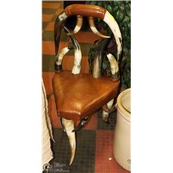 HORN CHAIR 41 INCH TALL